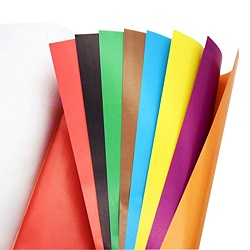 бумага цветная двухсторонняя мелованная  а4  8л. 8цв. "аниме. девочка с котенком"