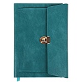 Ежедневник А5 недатиров. 100л обложка кож.зам. с карманом на застёжке