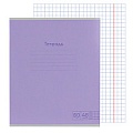 Тетрадь  48л кл. "Pastel сиреневая" обложка цветная мелованная