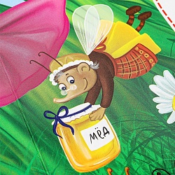 книга музыкальная а5 4л "муха-цокотуха" 