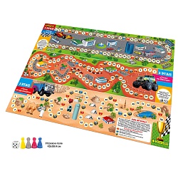 игра настольная бродилка а2 "большие гонки"