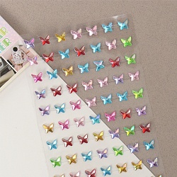 наклейки-стразы "бабочки"