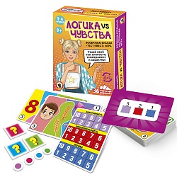 игра настольная тест-квест «логика vs чувства»