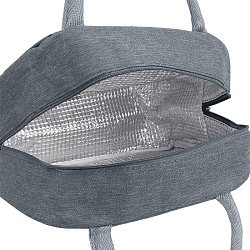 сумка-термос серая