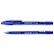 ручка шар. синяя на масляной основе "darvish" корпус прозрачный синий