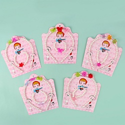 ободок "жемчуг" для волос в наборе