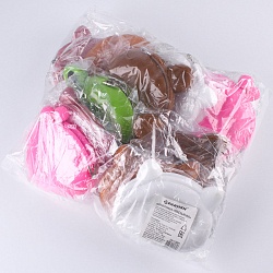 монетница "животные" силиконовая (6 видов) ассорти цвет