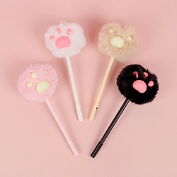 ручка шар. синяя  лапка