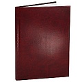 Ежедневник недатированный  А5  80л. БОРДО бумвинил