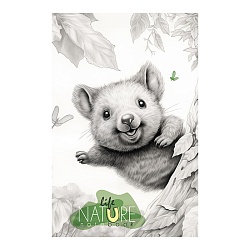 книжка записная-перевертыш  а6  80л "милота" на гребне