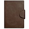 ежедневник недатированный  а5 136л snap book.коричневый