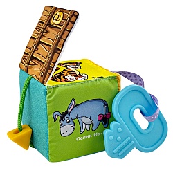 кубик мягкий развивающий "винни"