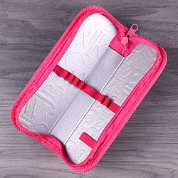 пенал 1отдел. 190* 65мм принцесса в голубом