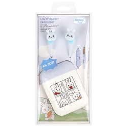 наушники с чехлом сиреневые