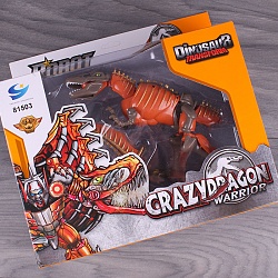 динозавр-трансформер. игрушка  цвет ассорти