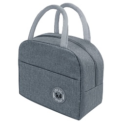 сумка-термос серая