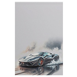 Блокнот А5 40л на склейке "Дрифт.1"