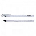 Ручка гелевая Crown "Hi-Jell Pastel" 0,8мм пастель белая