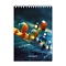 Блокнот А5  32л "Стеклянные шарики"  на гребне