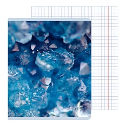 тетрадь  96л кл. "красота в деталях" обл. мел. картон, ламинация glitter