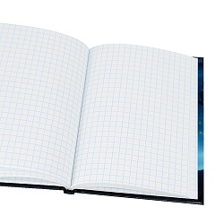 книжка записная  а6  64л "мальчик и лис" 7бц, глянц.лам.