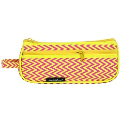 пенал мягкий тубус "darvish" ассорти с дополнительным карманом