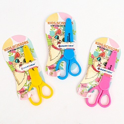 ножницы 13,5см детские с колпачком