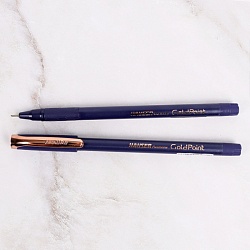 ручка шар. синяя  gold point  hauser