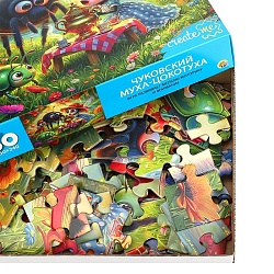 пазлы   60 элементов чуковский.муха-цокотуха