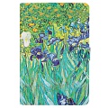 Блокнот 12,7*19 см 112л на магнитной застёжке "Ирисы"