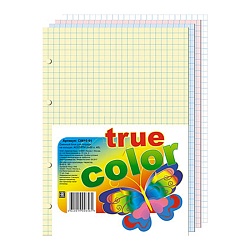 сменный блок для тетрадей на кольцах  а5 200л. (4цвета)