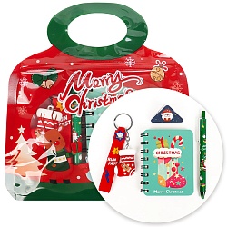 Набор подарочный (блокнот, ручка, зажим, брелок)