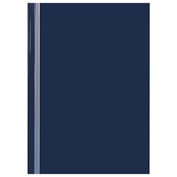 книжка записная  а6  64л "синий" 7бц, глянц.лам.