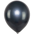 Шар воздушный 12" Пастель Черный/Black 50шт/уп