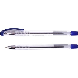 ручка шар. синяя на масляной основе "darvish"  в пластиковой банке