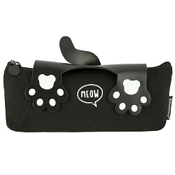 пенал мягкий тубус "мяу"  ассорти