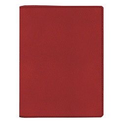 обложка на паспорт искусственная кожа 4 отделения maple.red