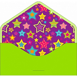 открытка-конверт для денег "бархатный. с днем рождения!"