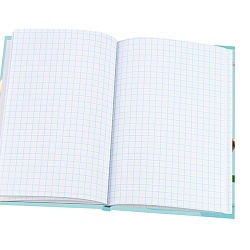 книжка записная  а6  48л "лучшие друзья. девочка с собакой" 7бц, глянц.лам.