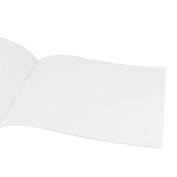 альбом для рисования  8л. "единорог с цветами" на скрепке обложка лён