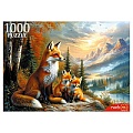 Пазлы 1000 элементов Лиса с лисятами