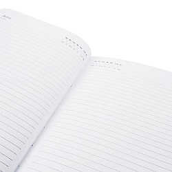 ежедневник недатированный  а5 136л snap book.коричневый