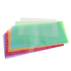 набор обложек  5 класс "darvish" (10шт/уп) 150мкм(в комплекте обложка для дневника)цветныепрозрачные