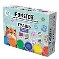 Гуашь 12цв. "Funster" "Кошачьи лапки" по 20мл