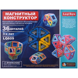 магнитный конструктор (36 деталей)