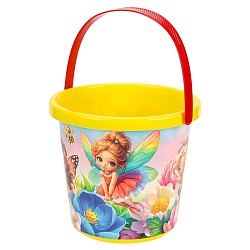 ведро №8 с картинкой феечки  0,85л
