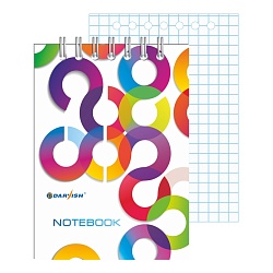 Блокнот  7*10см  60л  "Офис" на гребне