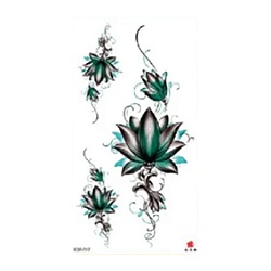 наклейки-тату цветочный микс2