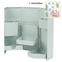 органайзер настольный пластиковый 8 отделений 