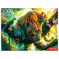 Пазлы 1000 элементов Леопард на охоте